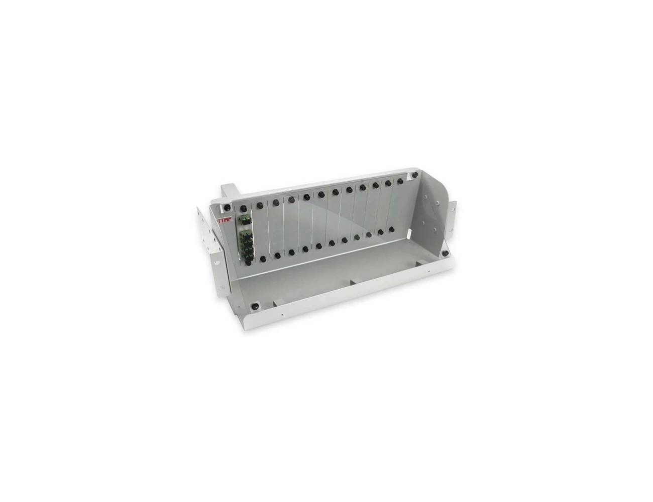 4U 1*4 PLC SC/APC Splitter Box With Organizer