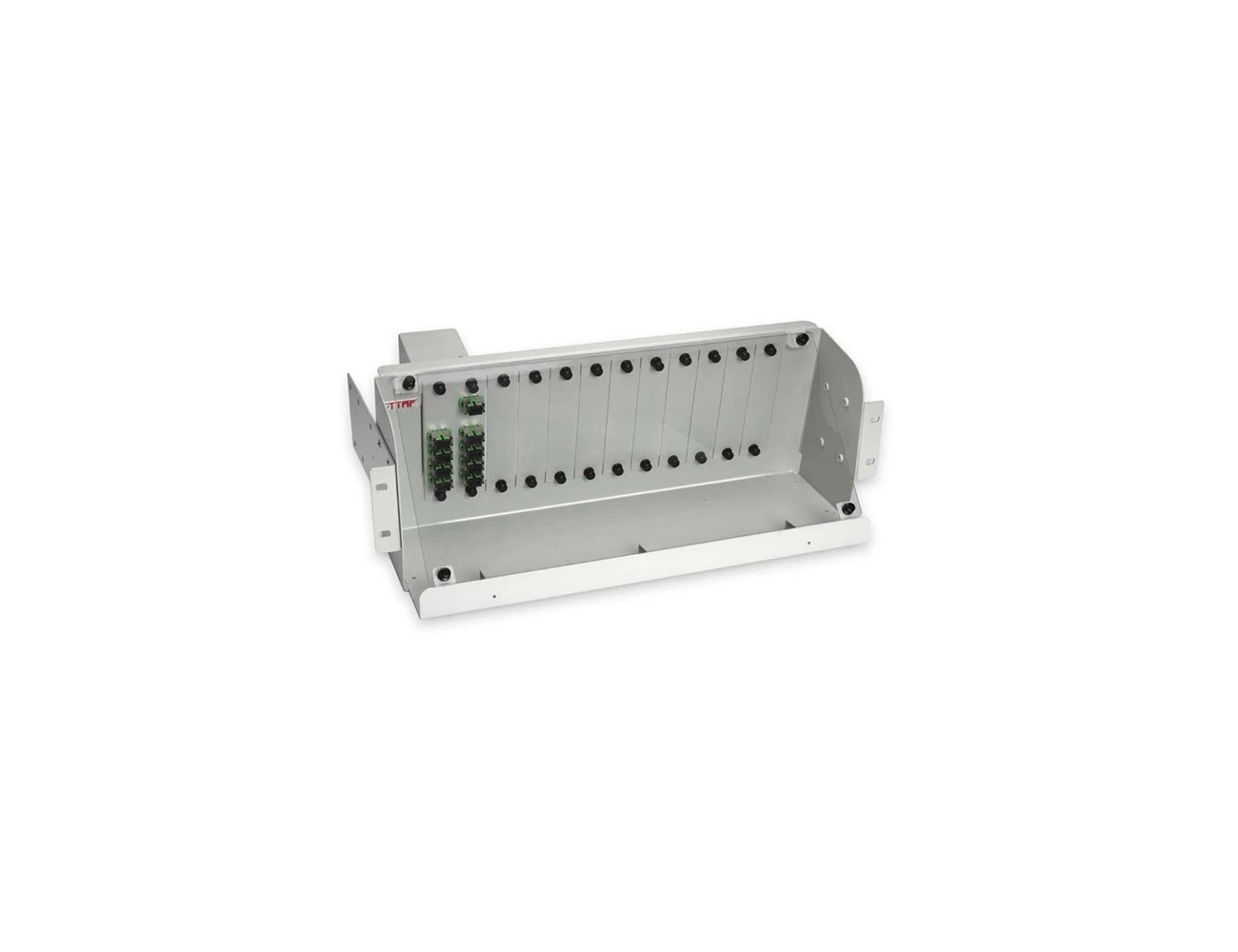 4U 1*8 PLC SC/APC Splitter Box With Organizer