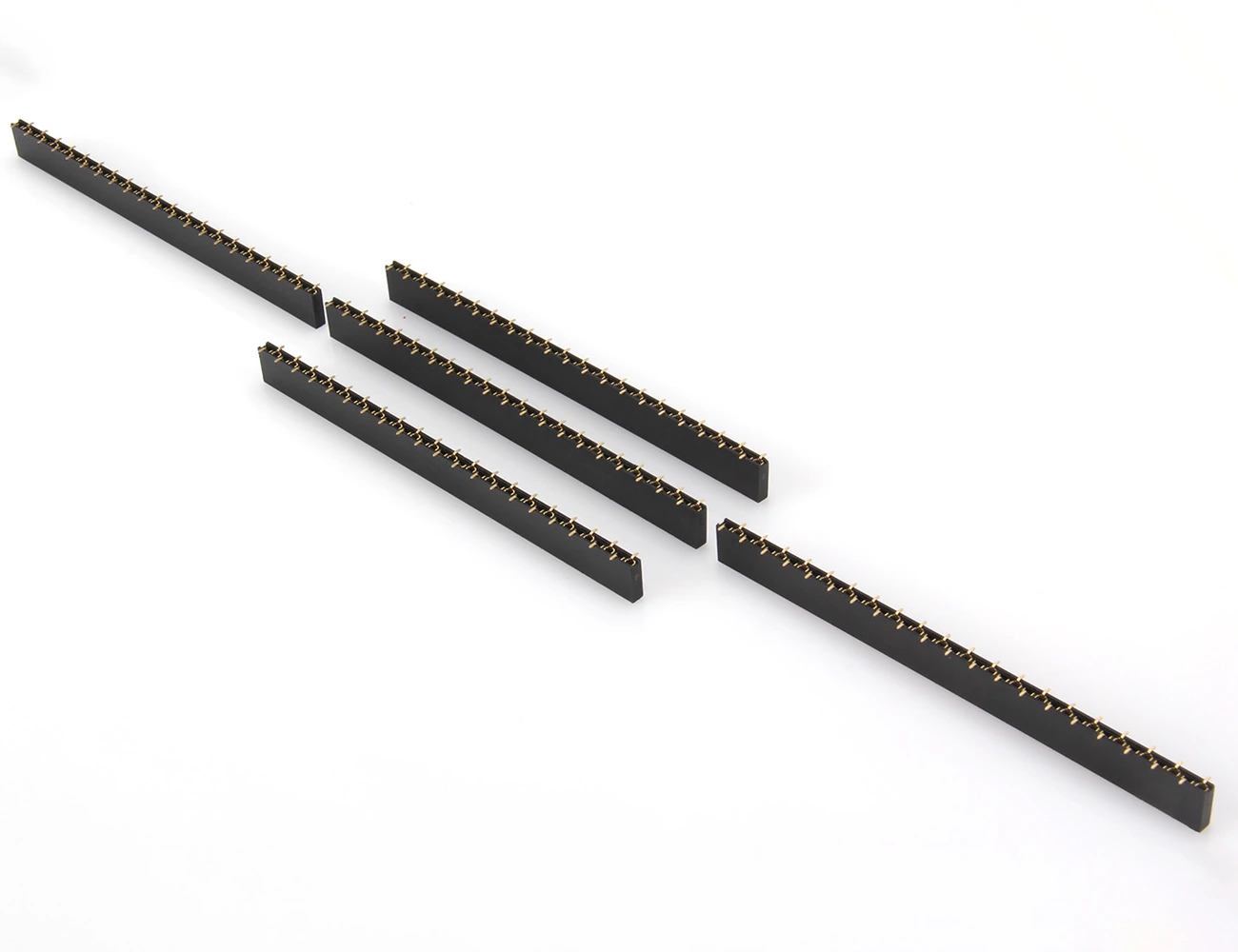 1x40 Pin 1.27mm Single Row SMD Pcb Type Straight Female Pin Header