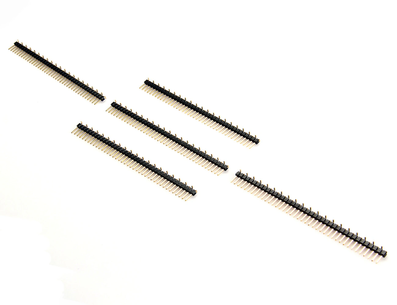1x40 Pin 1.27mm Single Row SMD Pcb Type Straight Male Pin Header
