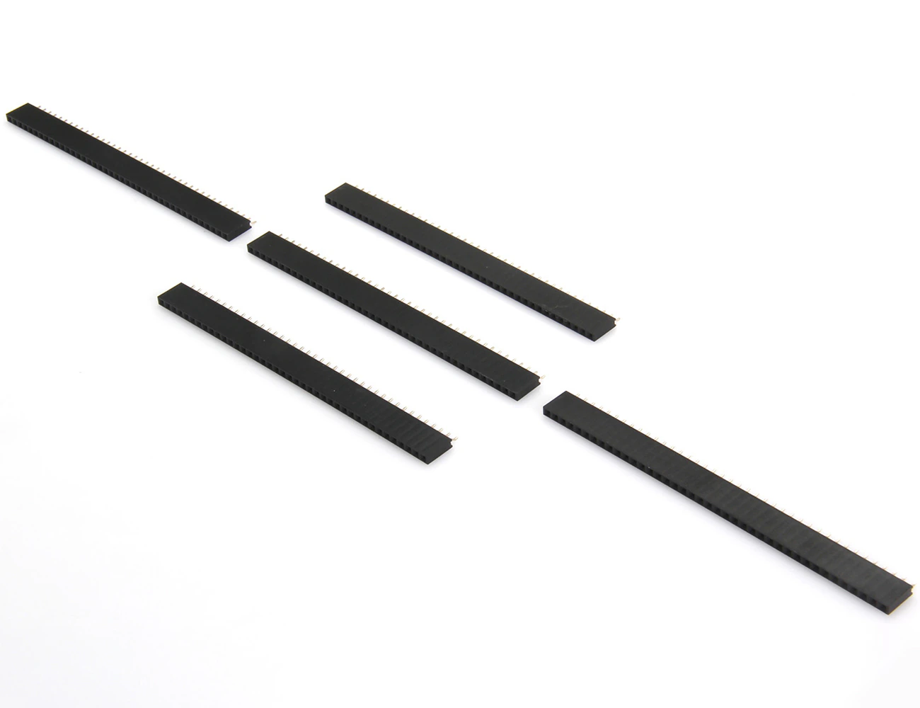 1x40 Pin 2.00mm Single Row SMD Pcb Type Right Angle Female Pin Header