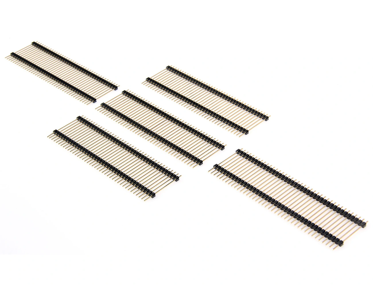 1x40 Pin 2.54mm Single Row DIP Pcb Type Straight Insulator Male Pin Header