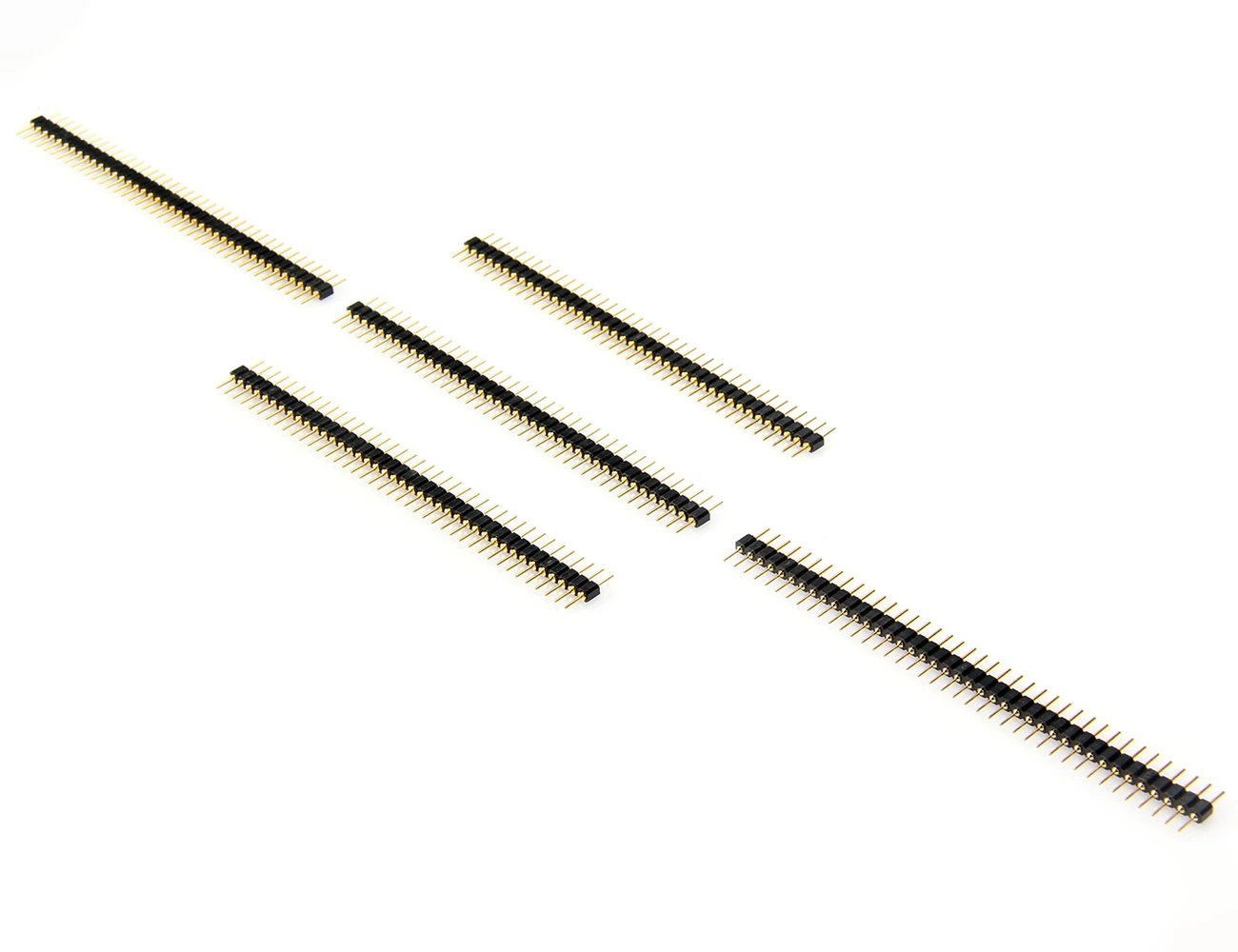 1x40 Pin 2.54mm Single Row DIP Pcb Type Straight Precision Male Pin Header