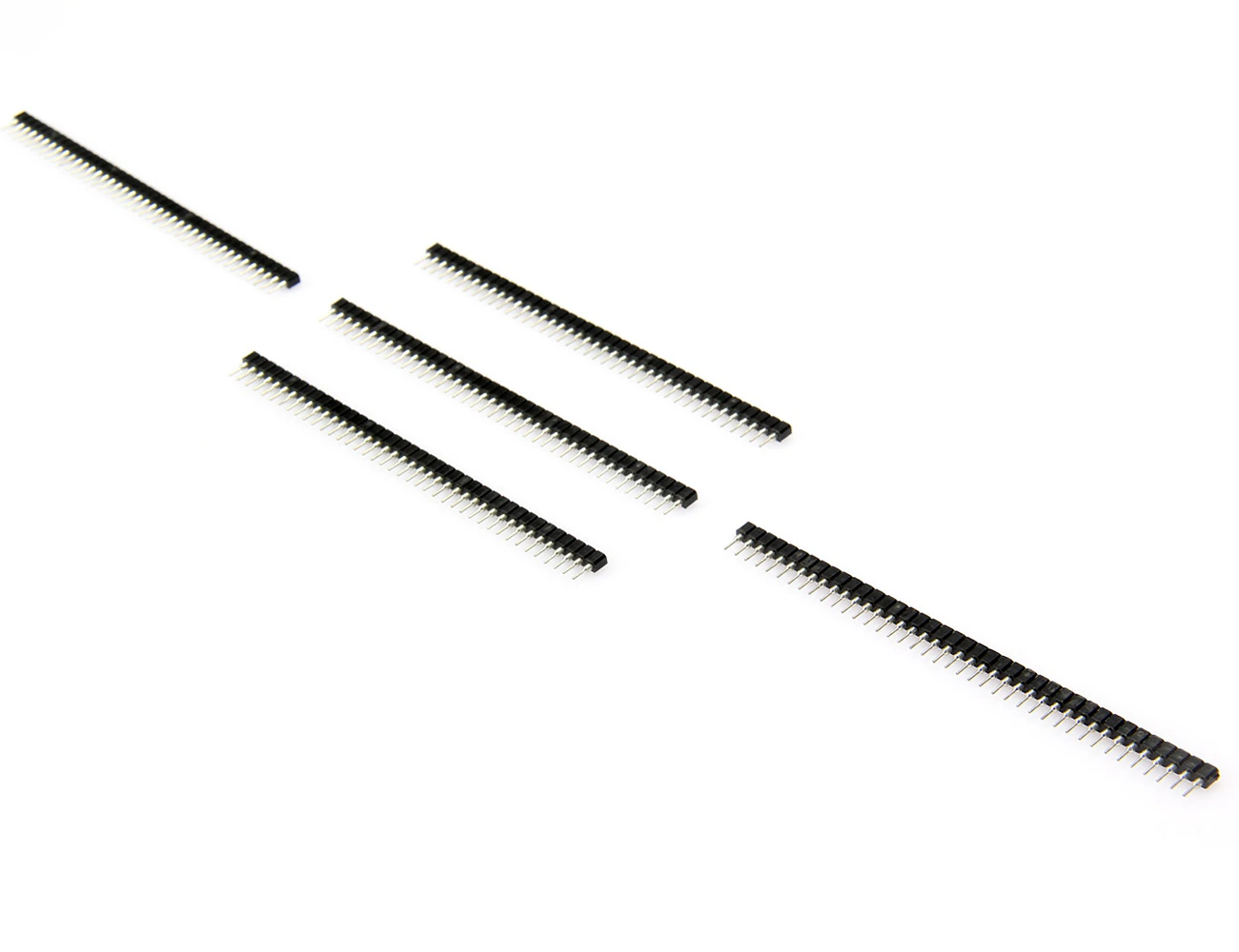 1x20 Pin 2.54mm Single Row DIP Pcb Type Straight Precision Female Pin Header