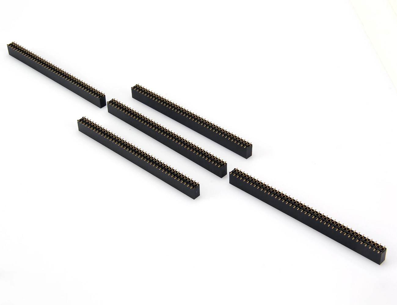 2x40 Pin 2.00mm Dual Row SMD Pcb Type Straight Female Pin Header