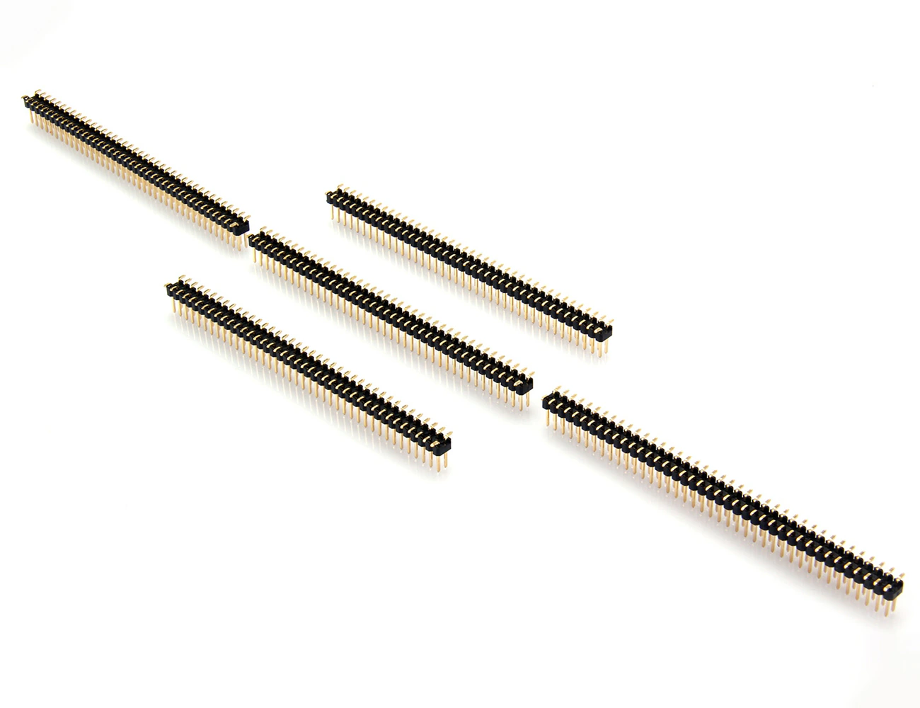 2x40 Pin 2.00mm Dual Row SMD Pcb Type Straight Male Pin Header