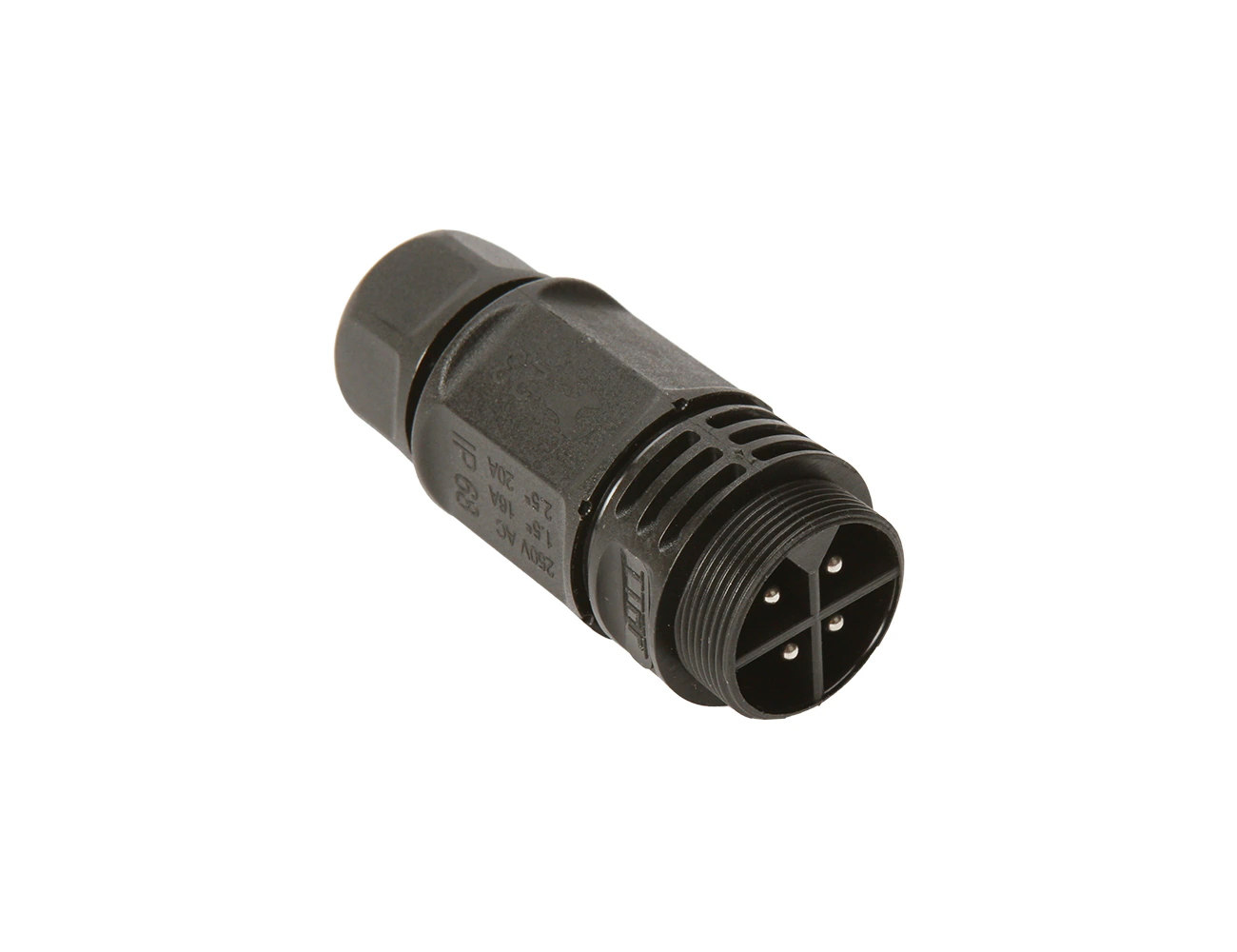 4 Pin Male Field Assembly Detachable - Pluggable Connector