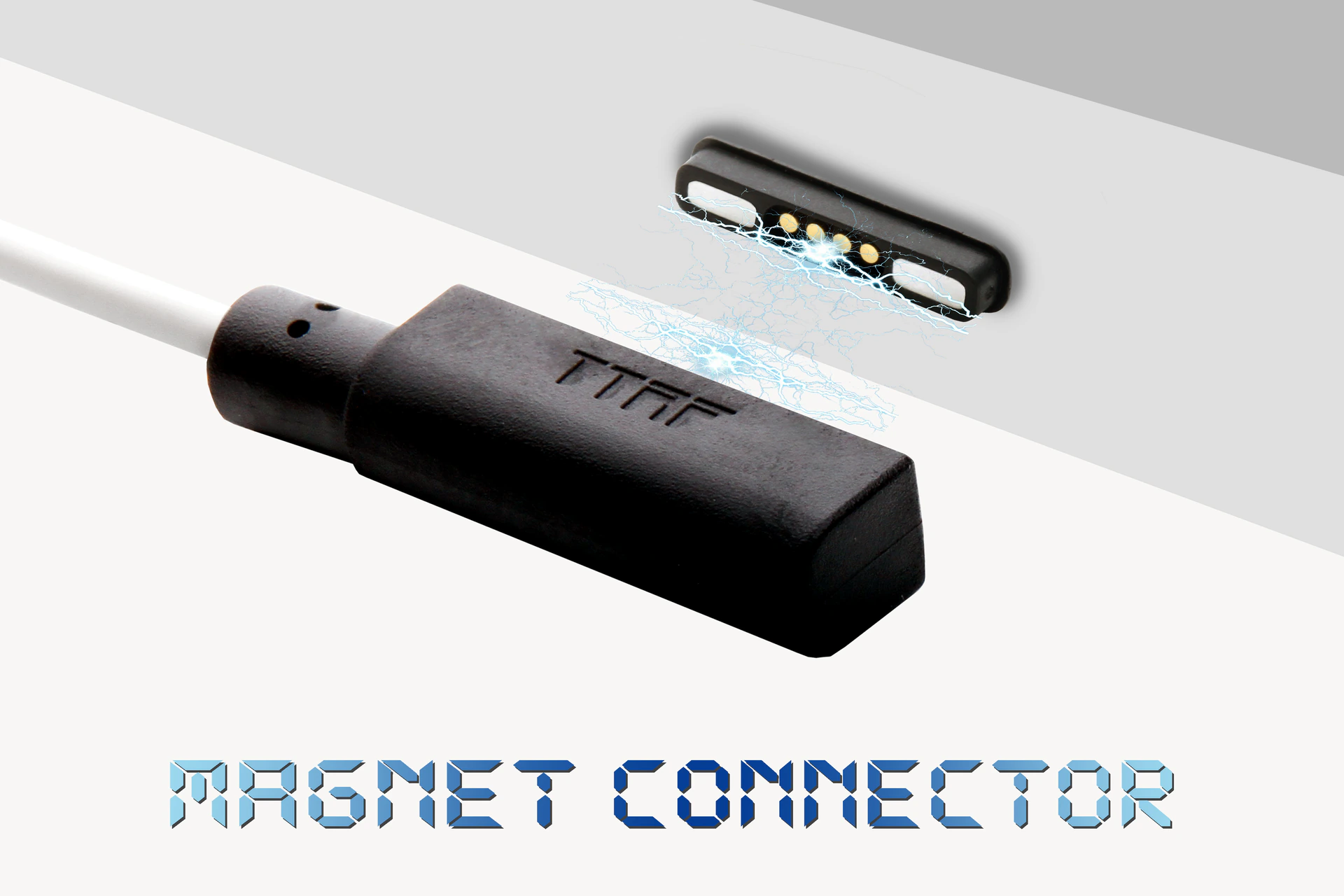 4 Pin Panel Mount Male Magnetic Connector