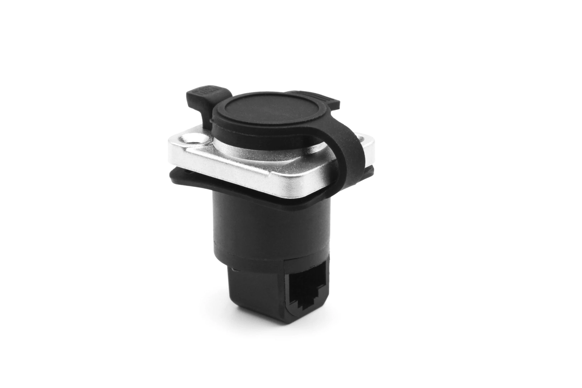 D TYPE RJ45 Female To Female 90° Connector