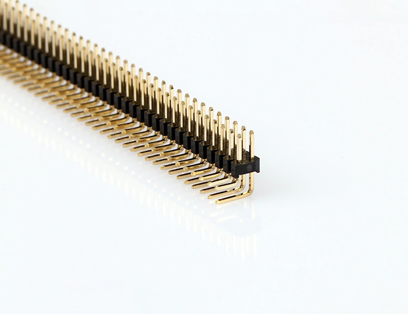 2x40 Pin 2.00mm Dual Row DIP Pcb Type Right Angle Male Pin Header