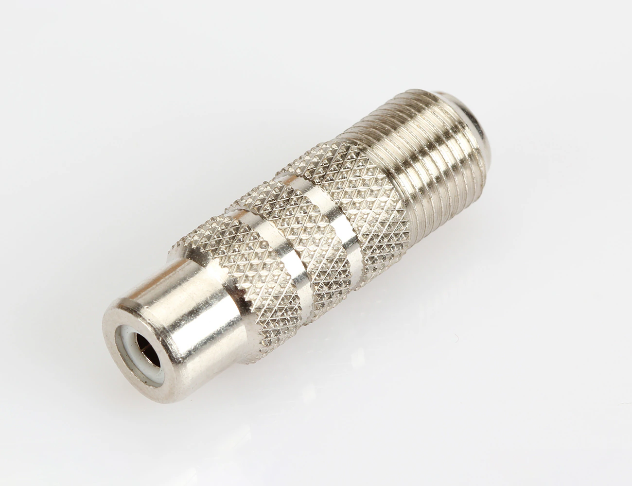F Female to RCA Female Adaptor