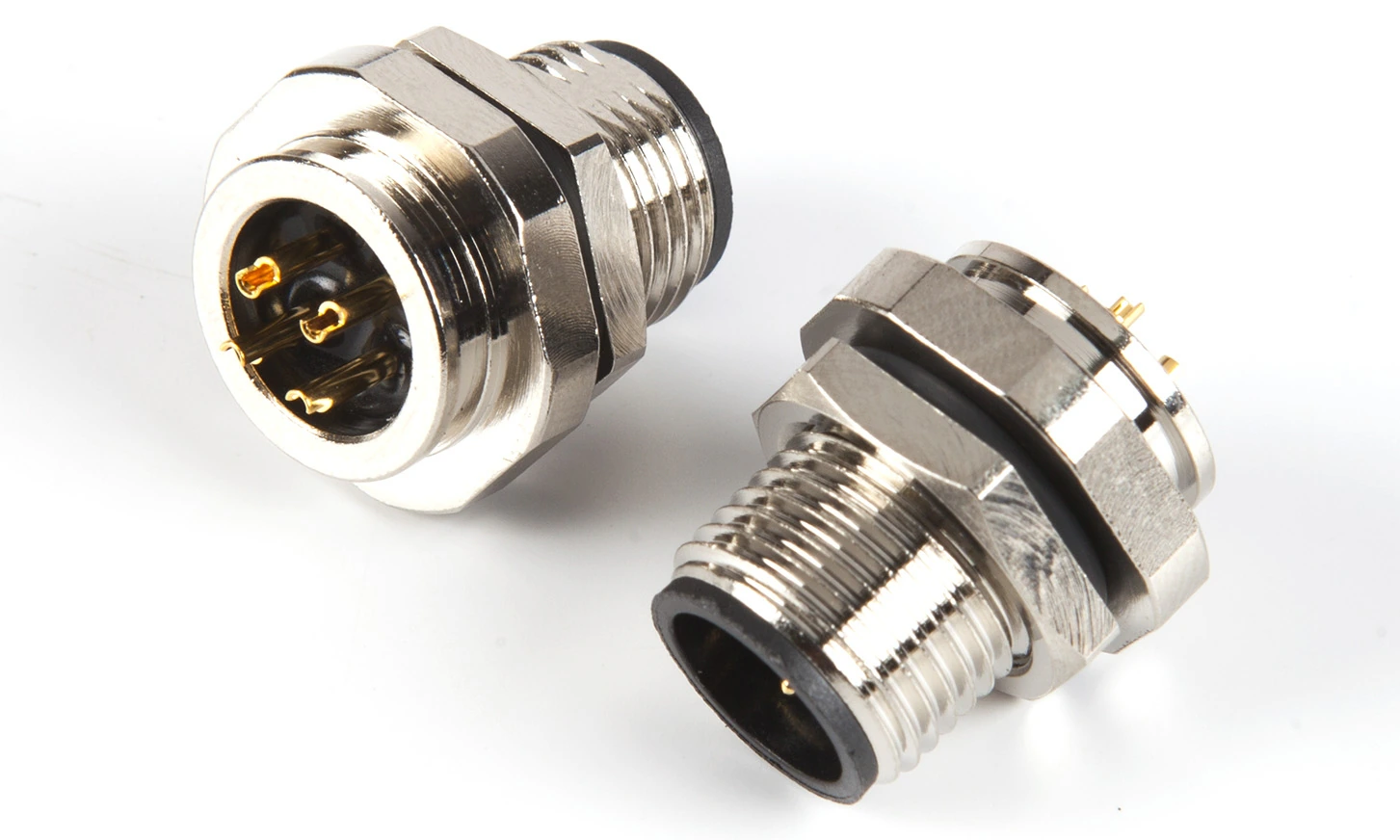 M12 4 Pin Cırcular Male Connector