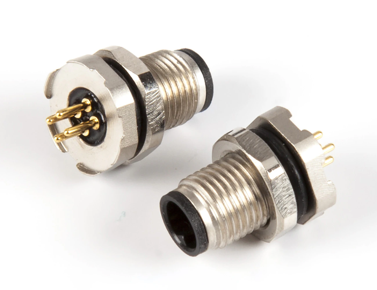M5 4 Pin Cırcular Male Connectors