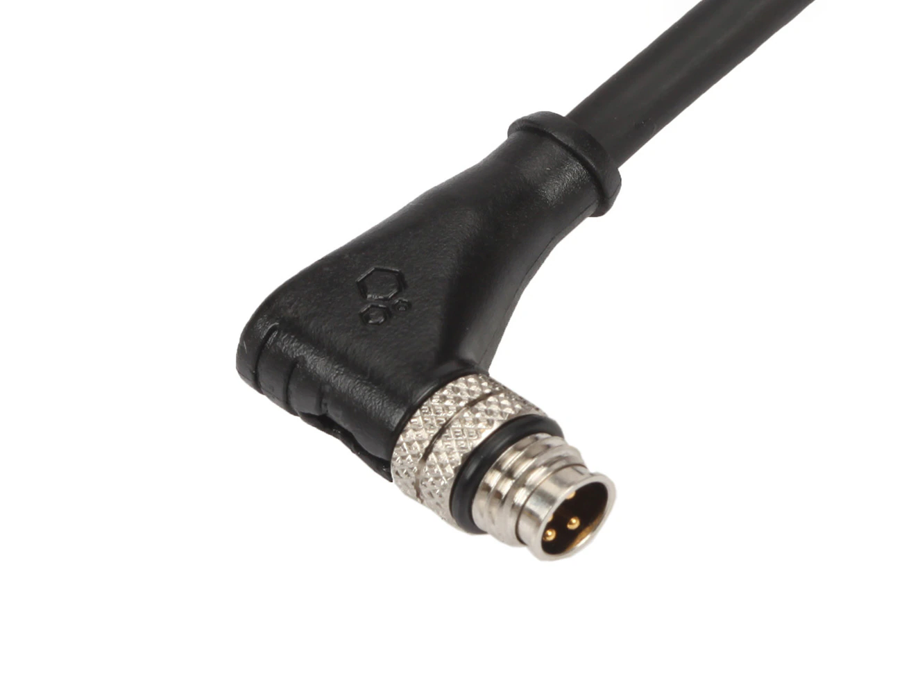 M8 - 2, 3, 4 Pin Male 90°