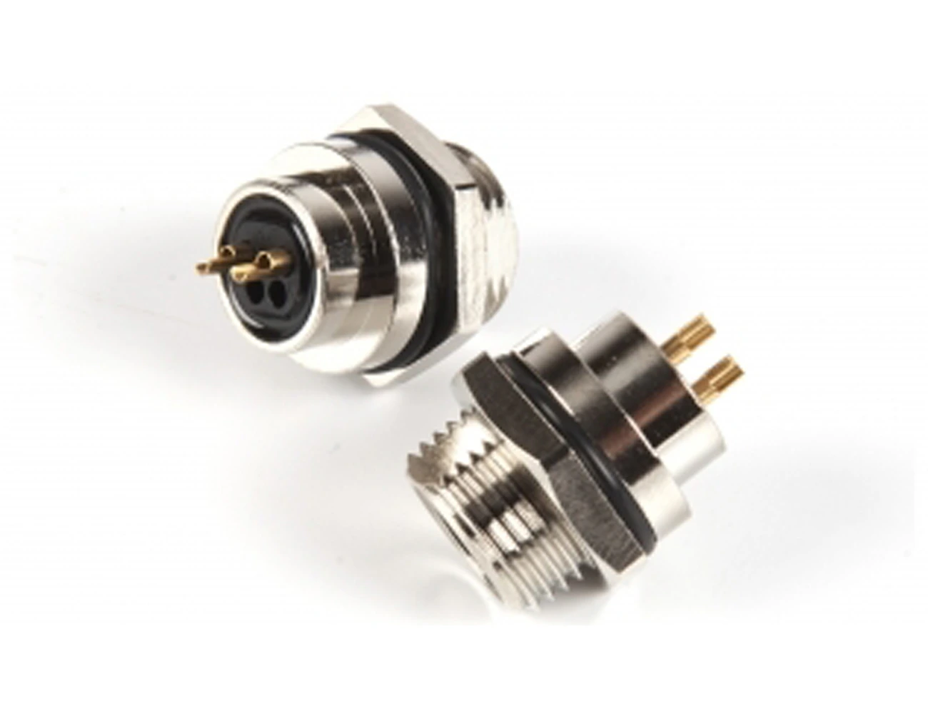 M8 2 Pin Cırcular Female Connectors