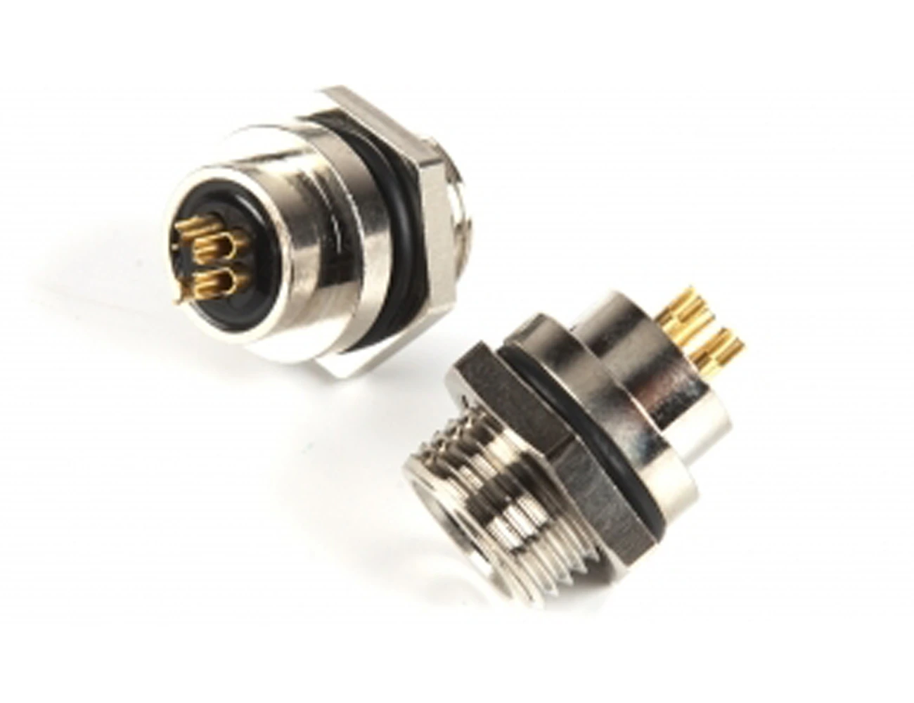 M8 4 Pin Cırcular Female Connectors