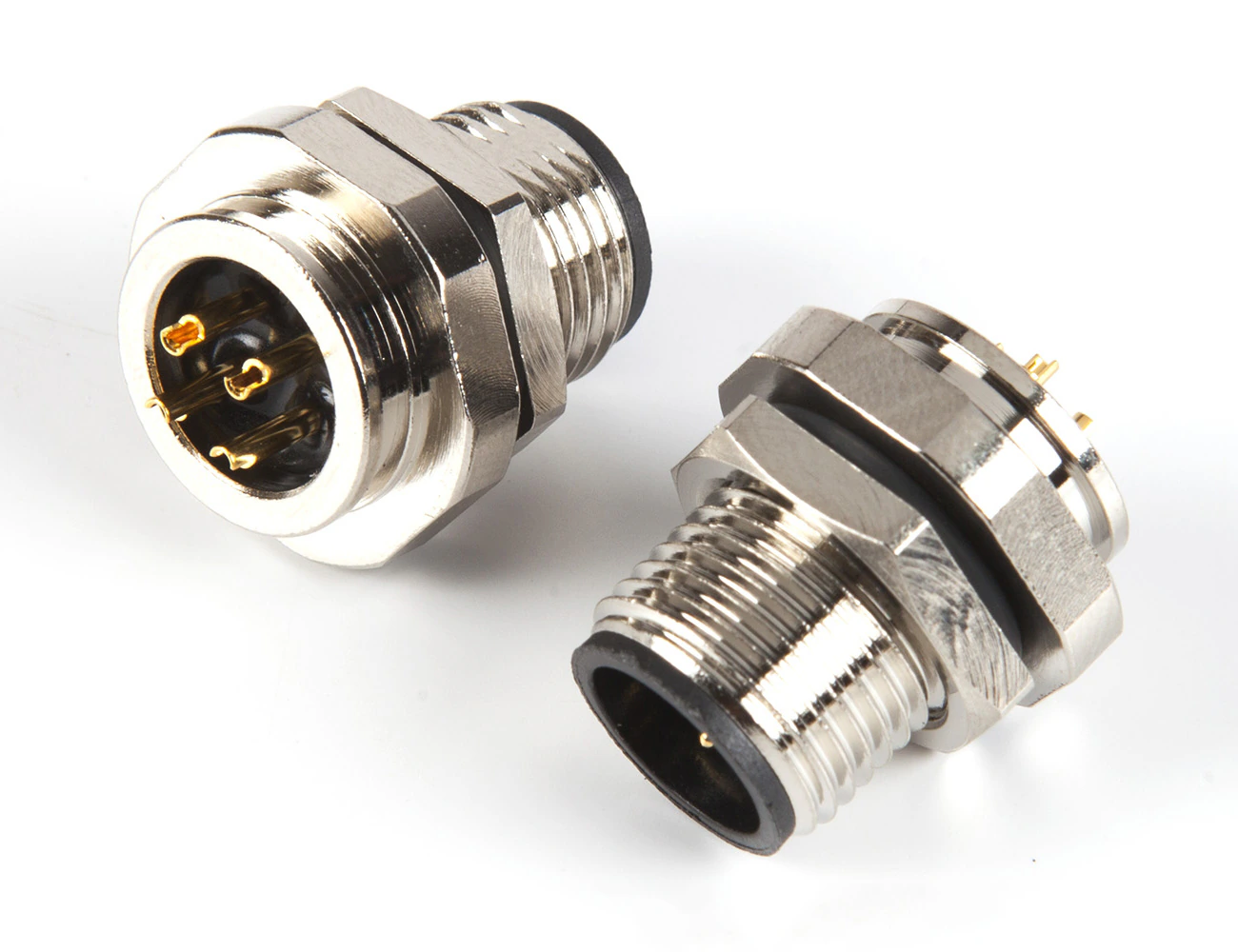 M12 2 Pin Cırcular Male Connector