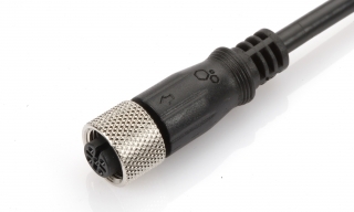 M12 4 Pin Cırcular Female Connector