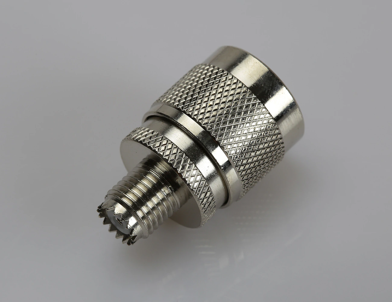 N Male to Mini UHF Female Adaptor