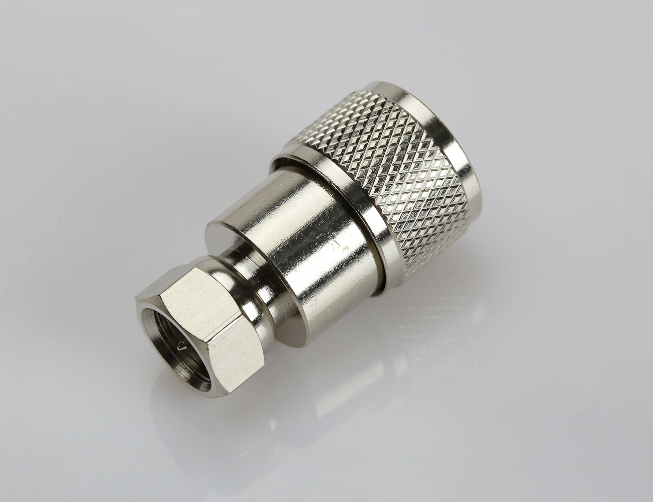 UHF Male to F Male Adaptor